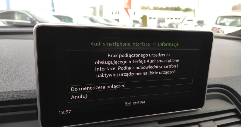 Audi SQ5 cena 255900 przebieg: 61064, rok produkcji 2020 z Rybnik małe 742